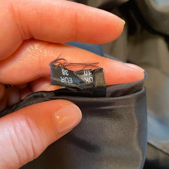 Next UK Floral Satin Midi Skirt with Pockets - Picture 8 of 10